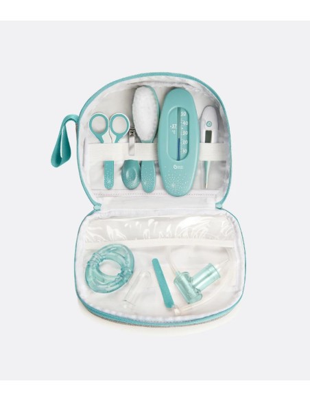 Babymoov Trousse de toilette Trousse de soin 9 accessoires Aqua dans Trousse de toilette chez Baby And Mom Maroc