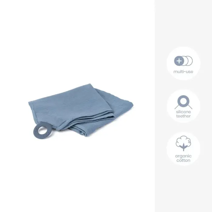 Doomoo La cape d'allaitement Mom'n Play Bleu Accessoires