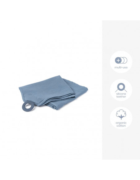 Doomoo La cape d'allaitement Mom'n Play Bleu Accessoires