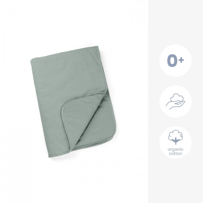 Couverture Doomoo Dream 75x100cm Jersey Green Couverture -