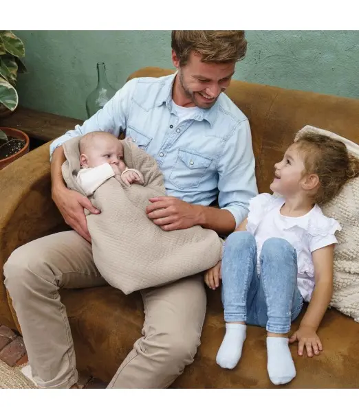 Couverture Doomoo Dream 75x100cm Jersey Sand Couverture - 2