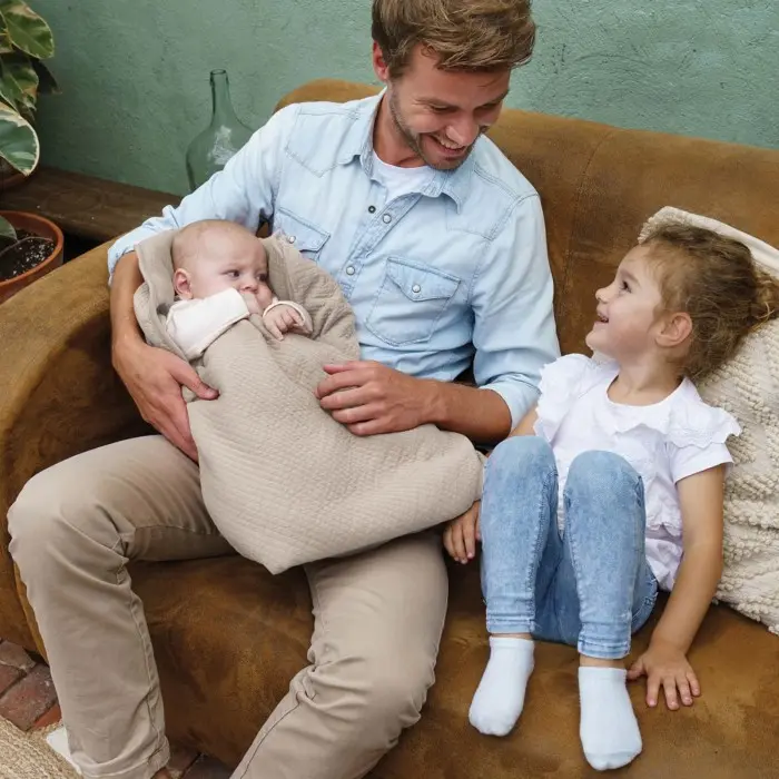 Couverture Doomoo Dream 75x100cm Jersey Sand Couverture -