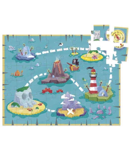 Goula XXL Pirates puzzle from 4 years 2
