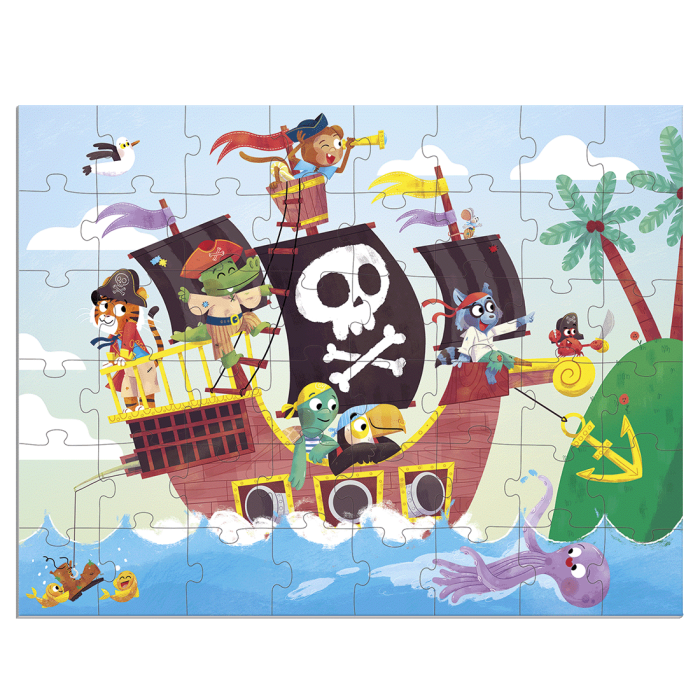 Goula Puzzle XXL Pirates 4ans+ Jeux éducatifs - Goula Maroc