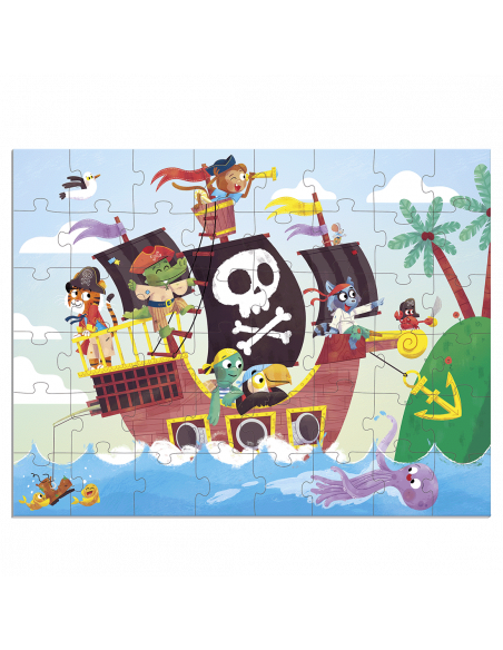 Goula Puzzle XXL Pirates 4ans+ Jeux éducatifs - Goula Maroc