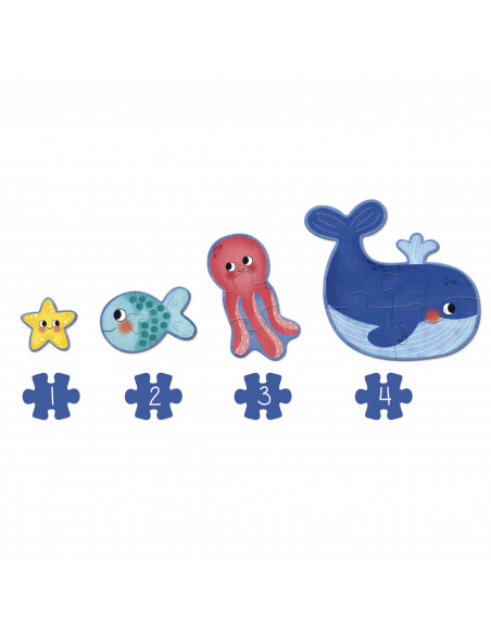 Goula Puzzle XXL Océan 2ans+ Jeux éducatifs - Goula Maroc