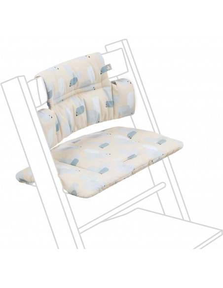 Stokke Coussin TRIPP TRAPP® Classic - Bleu Oiseau Chaise haute 