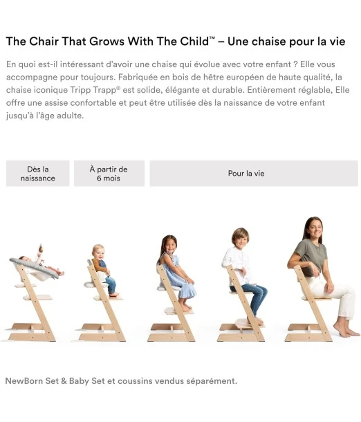 Stokke white tray for TRIPP TRAPP high chair 2
