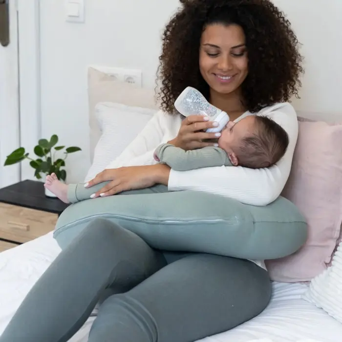 Doomoo Coussin D'allaitement Softy Jersey Green Coussin