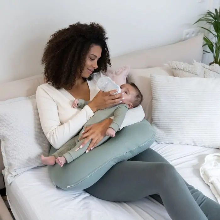 Doomoo Coussin D'allaitement Softy Jersey Green Coussin