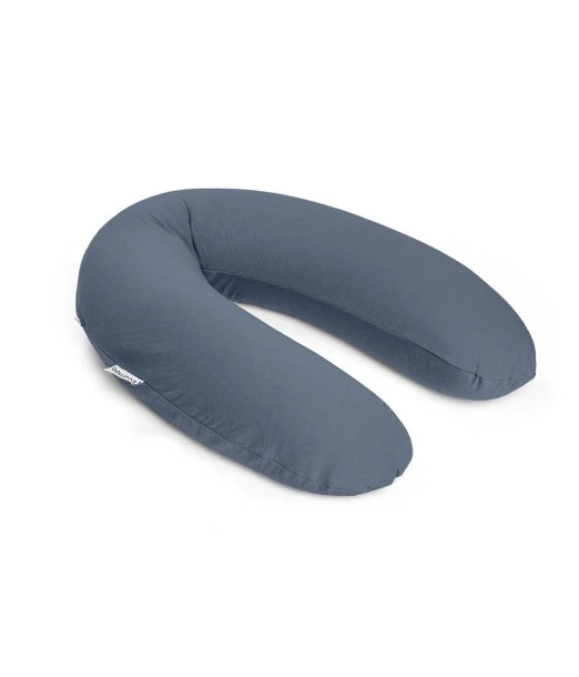 Doomoo Buddy pregnancy and breastfeeding pillow Jersey blue