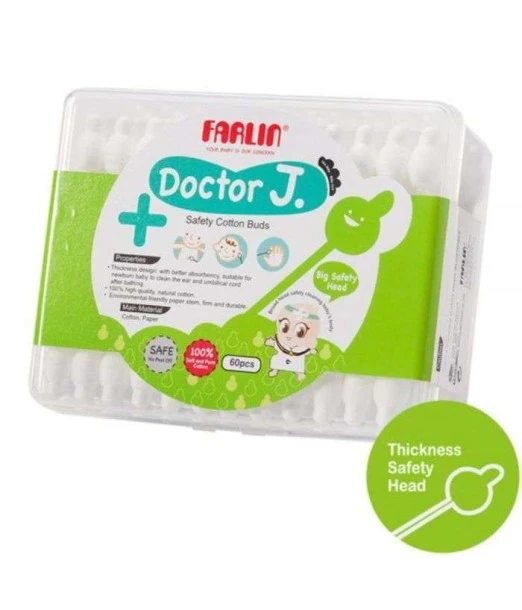 Farlin baby safety cotton buds 0m+