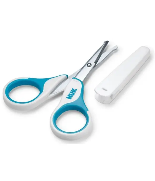 Ciseaux à ongles Bébé Nuk bleu