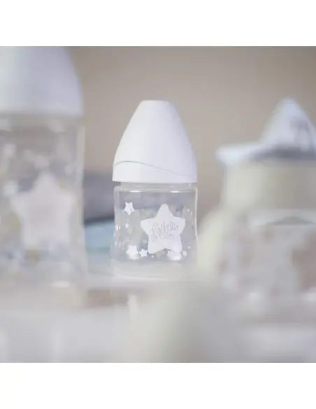Suavinex set of 4 baby bottles + Little Star pacifier white — photo 10