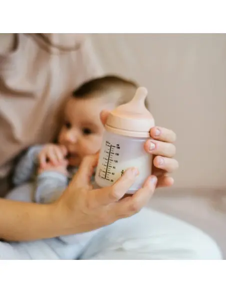 Biberon Suavinex anti-coliques Zero.Zero débit lent 180ml