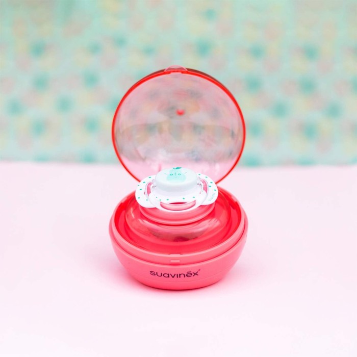 Suavinex Stérilisateur pour Sucettes nomade UV Duccio Rose