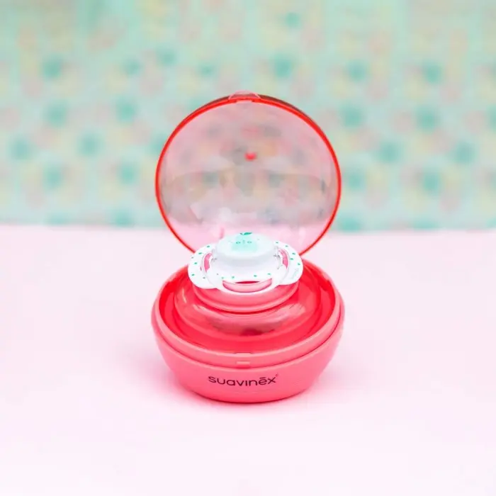 Suavinex Stérilisateur pour Sucettes nomade UV Duccio Rose