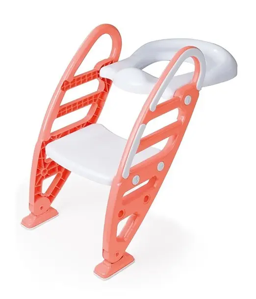 Dolu Réducteur de toilette avec échelle - Corail Pot &