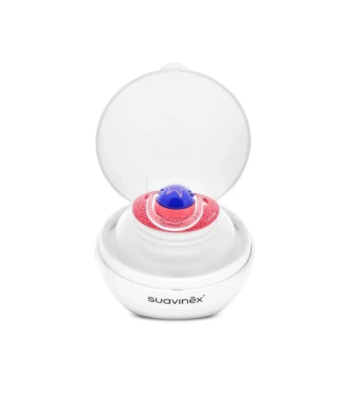 Suavinex Duccio portable UV pacifier steriliser White