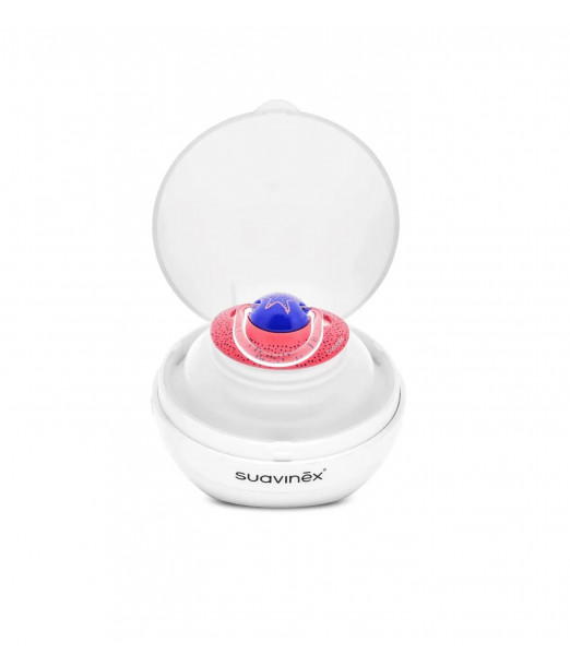 Suavinex Stérilisateur pour Sucettes nomade UV Duccio Blanc