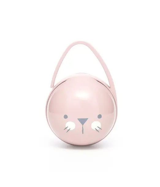 Suavinex Boîte à Sucettes Duo Hygge - Rose Sucettes - Suavinex