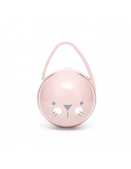 Suavinex Boîte à Sucettes Duo Hygge - Rose Sucettes - Suavinex