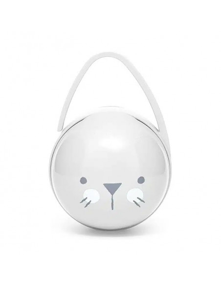 Suavinex Boîte à Sucettes Duo Hygge - Blanc Sucettes -