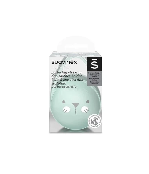 Suavinex duo pacifier box Hygge — Green 2