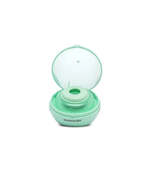 Suavinex UV portable pacifier steriliser Duccio Green