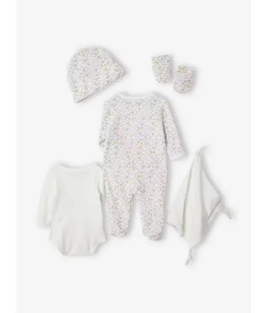 Kit naissance 6 pièces et sa valise cadeau 6m+ Coffret