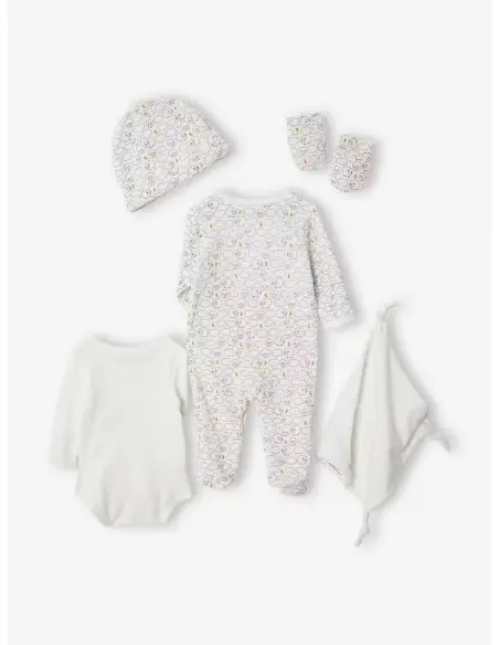 Kit naissance 6 pièces et sa valise cadeau 6m+ Coffret