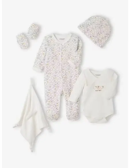 Kit naissance 6 pièces et sa valise cadeau 6m+ Coffret