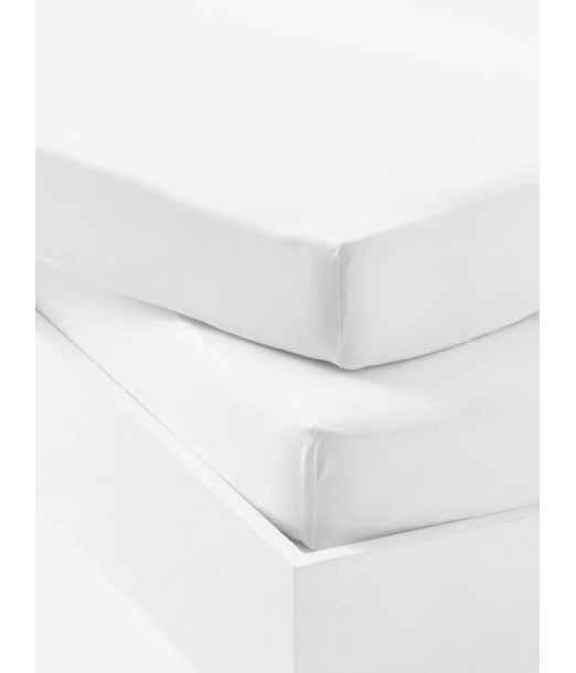 Drap housse bébé 60x120cm en jersey extensible Oeko-Tex® Lot de