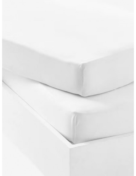 Drap housse bébé 60x120cm en jersey extensible Oeko-Tex® Lot de