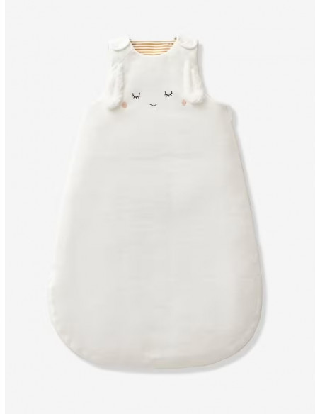 Gigoteuse sans manches Petit Mouton couleur écru 0-6mois TOG