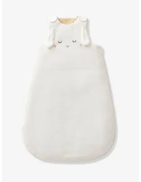 Gigoteuse sans manches Petit Mouton couleur écru 0-6mois TOG