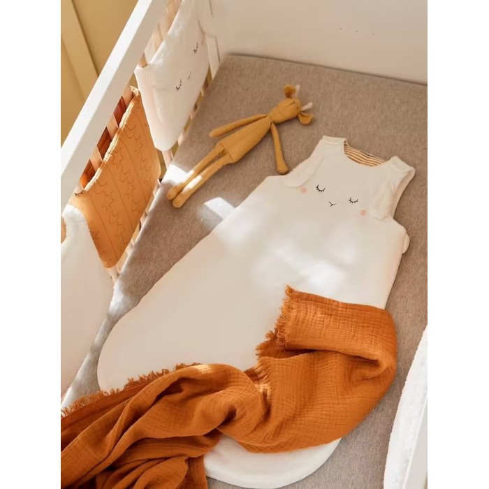Gigoteuse sans manches Petit Mouton couleur écru 0-6mois TOG