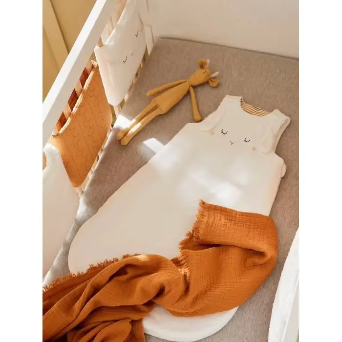 Gigoteuse sans manches Petit Mouton couleur écru 0-6mois TOG