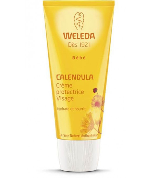 Crème protectrice Visage au Calendula Weleda 50ml