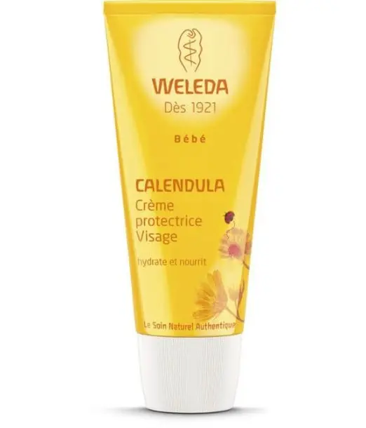 Crème protectrice Visage au Calendula Weleda 50ml