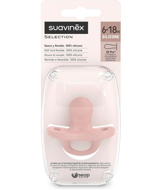copy of Suavinex Sucette Tout Silicone avec Tétine Symétrique 2