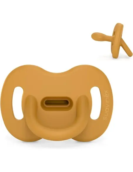 Suavinex Sucette Tout Silicone avec Tétine Symétrique SX Pro 6-18 mois Sucettes - Suavinex Maroc