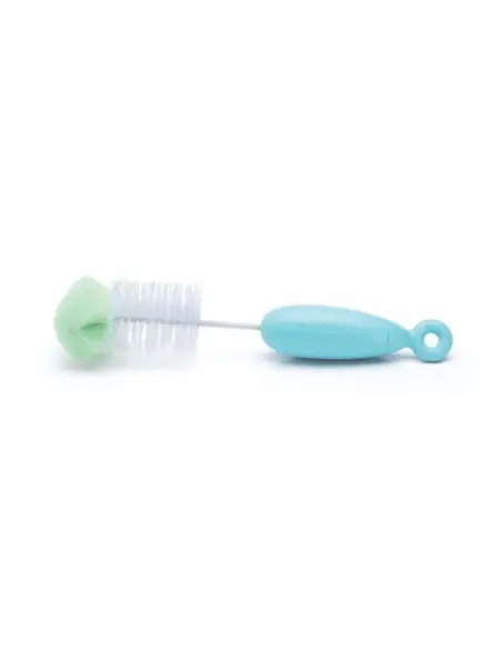 Suavinex baby bottle cleaning brush set 0m+ green
