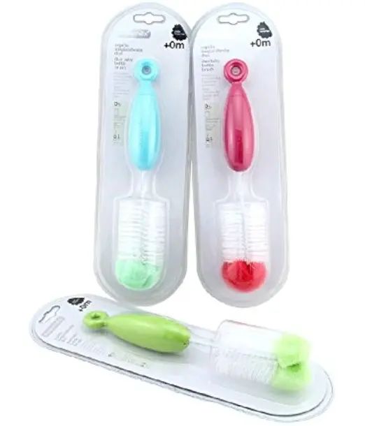Suavinex brosse nettoyante pour biberons Duo 0m+ Vert Goupillon 2