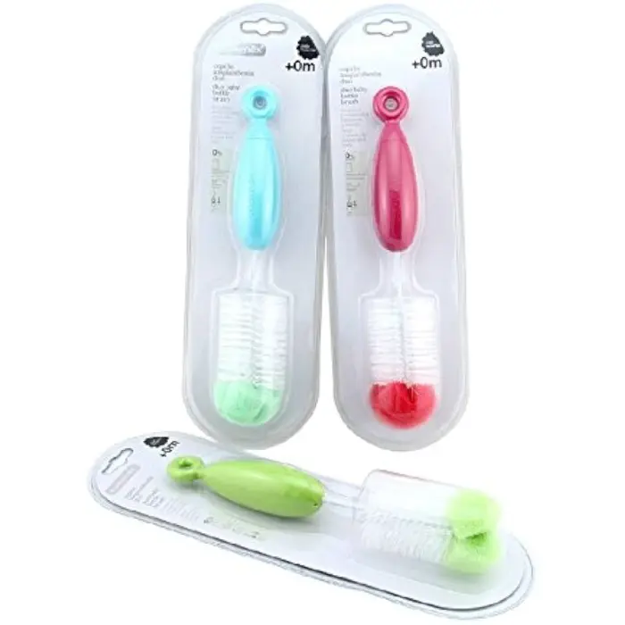 Suavinex brosse nettoyante pour biberons Duo 0m+ Vert Goupillon