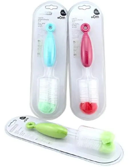 Suavinex bottle cleaning brush duo 0m+ red — photo 2