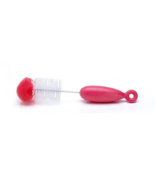 Suavinex bottle cleaning brush duo 0m+ red