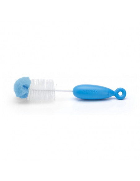 Suavinex Goupillon Brosse nettoyante pour biberons Duo 0m+ Bleu dans Univers Bébé chez Baby And Mom Maroc