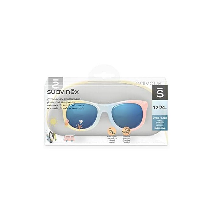 Suavniex Lunettes de Soleil pour bébés 12-24m, Lunettes