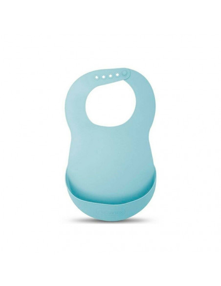 Suavinex Bavoir en silicone bleu 4m+ dans Bavoir chez Baby And Mom Maroc